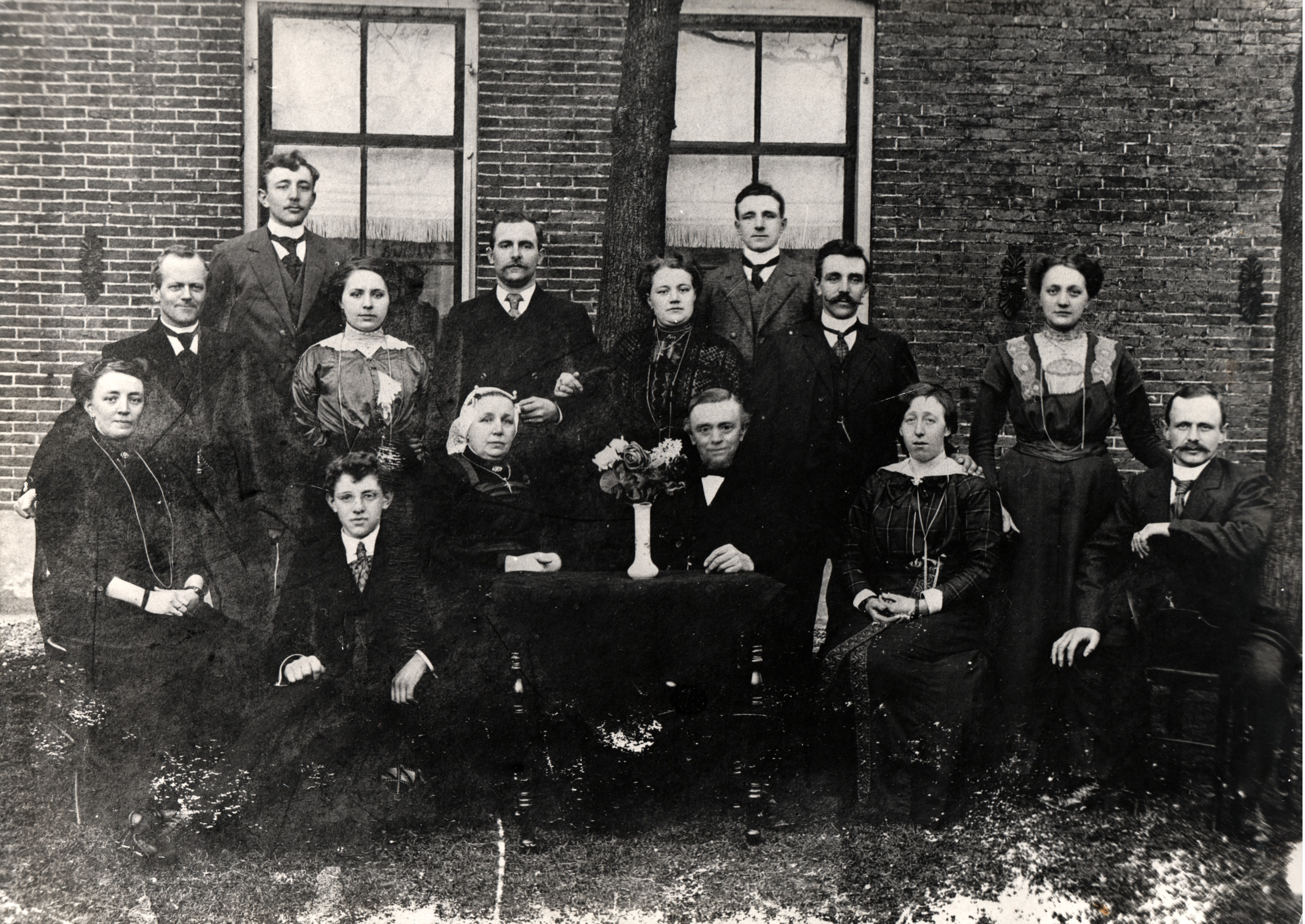 1916 het gezin Stuijt met aanhang