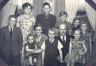 1954 het gezin Beers-Kok met alle 9 kinderen