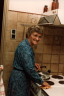 1987 Anna Kok in de keuken