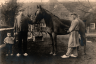 1897 Martinus Kok scheert een paard te Kwintsheul