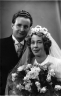 1949-08-17 #51 trouwfoto Leo Stam en Gerrie Roodenburg