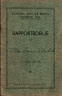 1935 rapportboekje Piet van der Brink