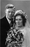 1949-09-14 trouwfoto Gerrit Moeken en Janny Stam