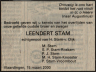 2000-03-15 overlijdensadvertentie Leendert Stam