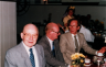 1990 de broers Maarten, Ton en Kees Stam