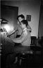 1956 Wim en Nel Stam bij het orgel