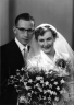 1957-06-04 trouwfoto Hen en Francien Bom
